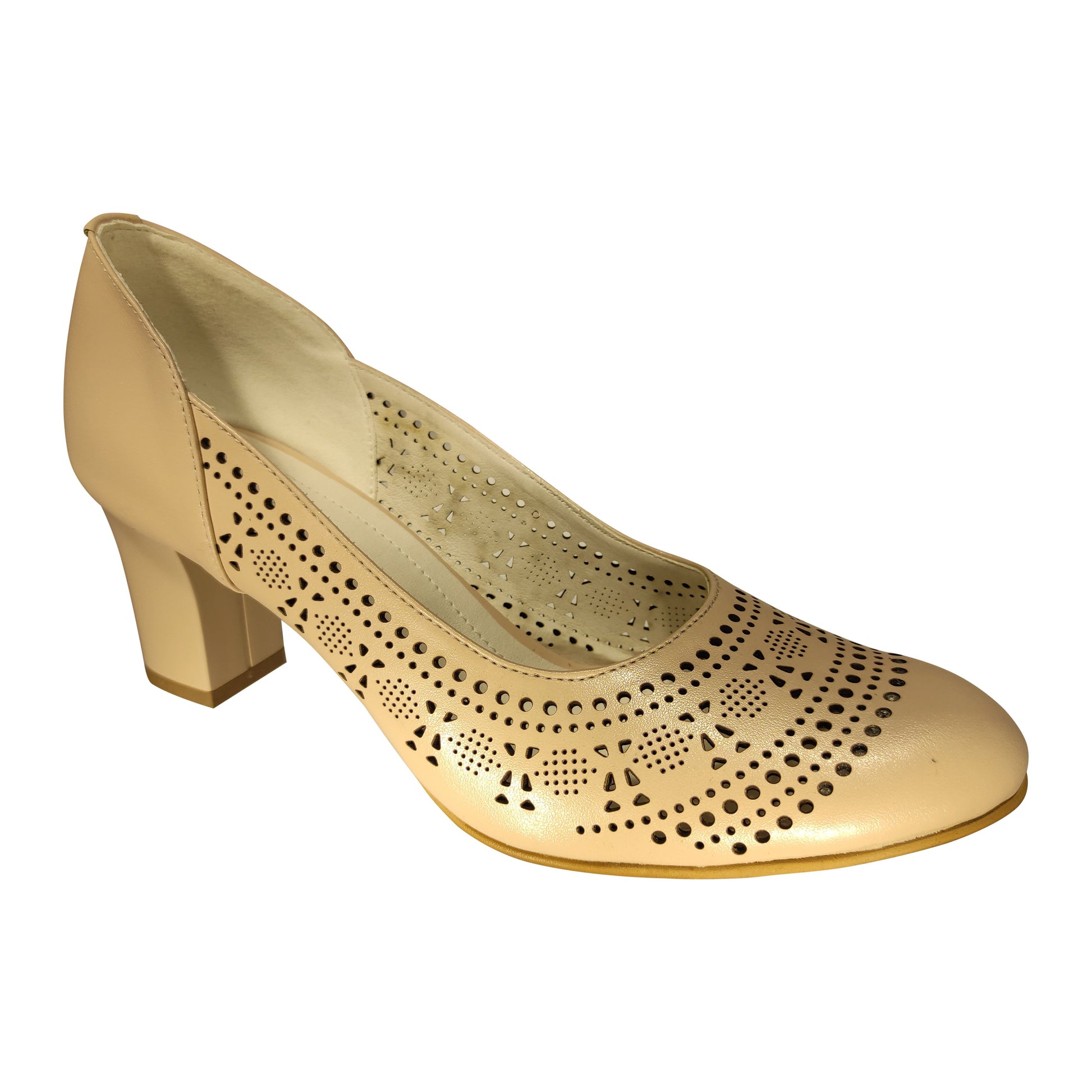 PANTOFI PERFORAȚI DAMĂ NIST/533 - totalpantofi