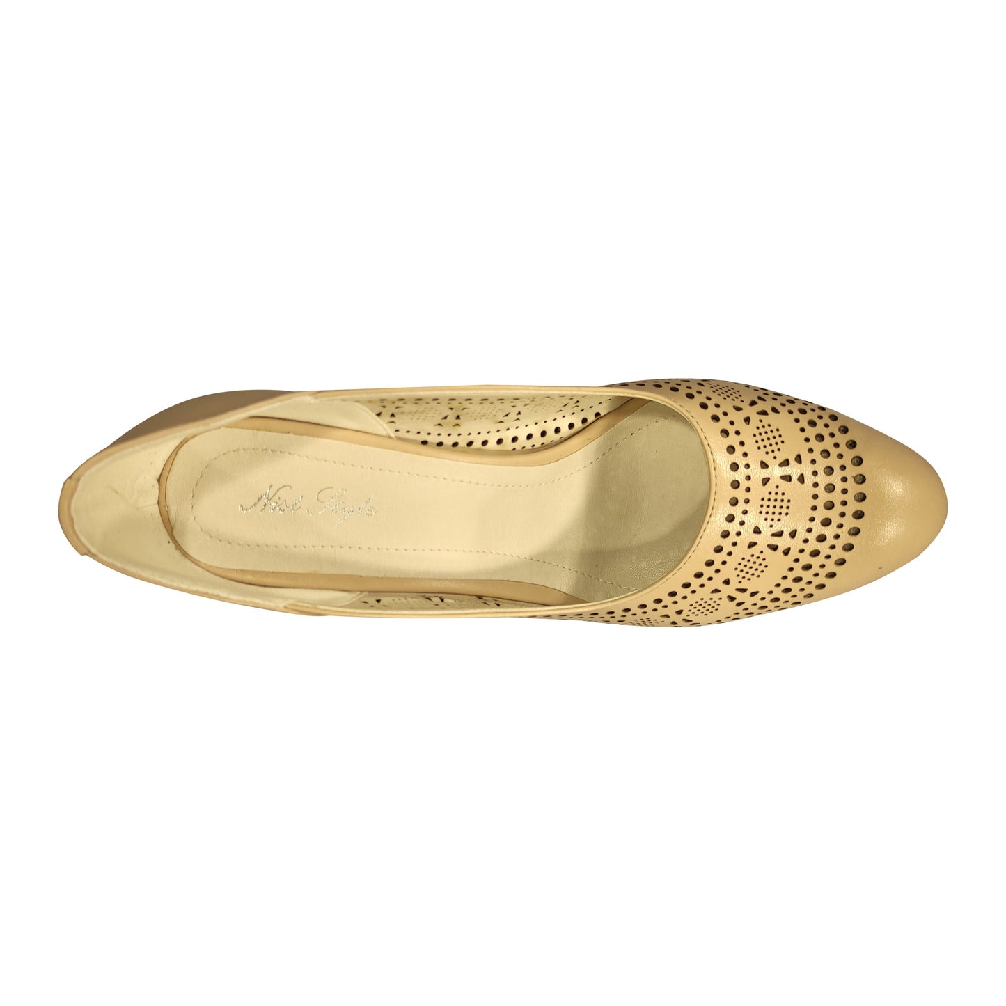 PANTOFI PERFORAȚI DAMĂ NIST/533 - totalpantofi