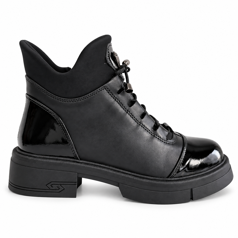Ghete Casual Damă Dogati 500-1 Negru
