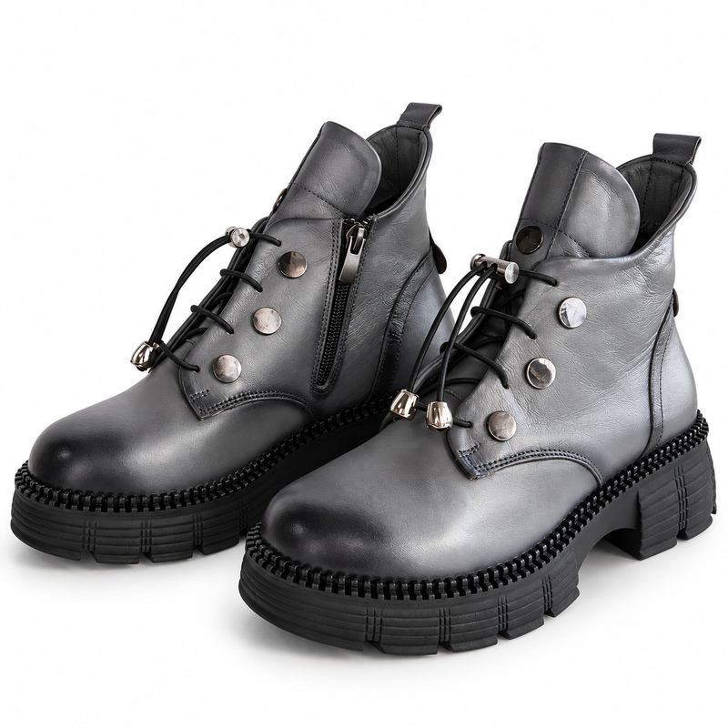 Ghete Casual Damă Dogati 005 5877-1 Gri