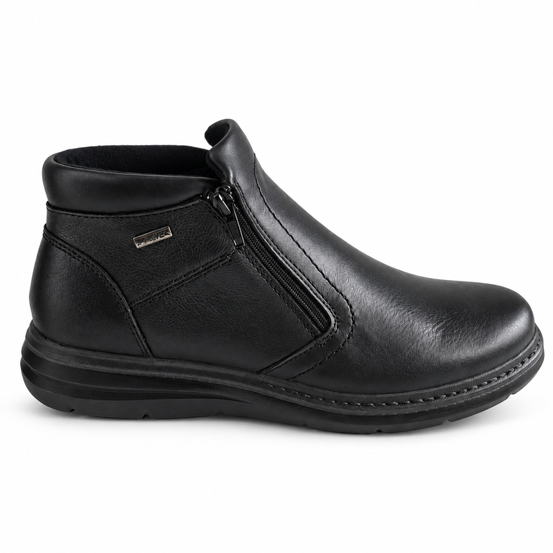 Ghete Casual Bărbați Imac 201488 Negru – Piele Naturală