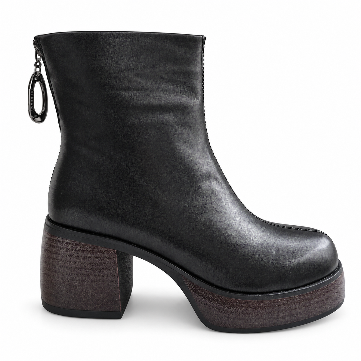 Ghete Elegante Damă Feeling 27-043-01 Negru – Piele Naturală