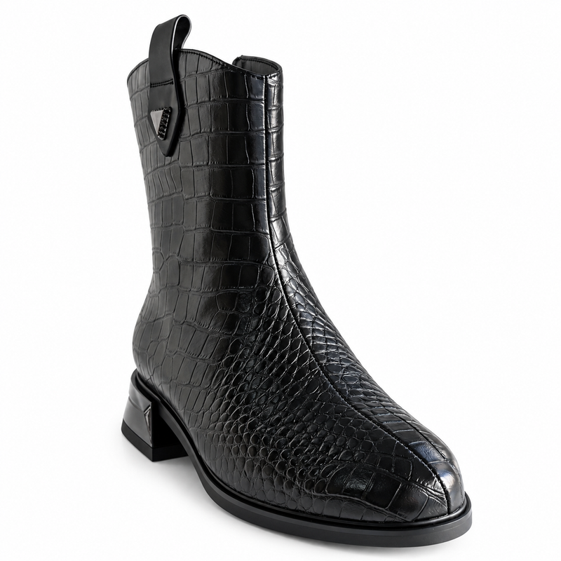 Ghete Elegante Damă Isabel Martina K11391 Negru