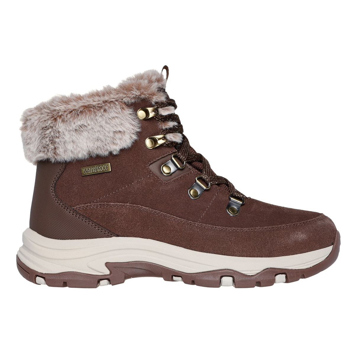Ghete Casual Damă Skechers 167882 Chocolate
