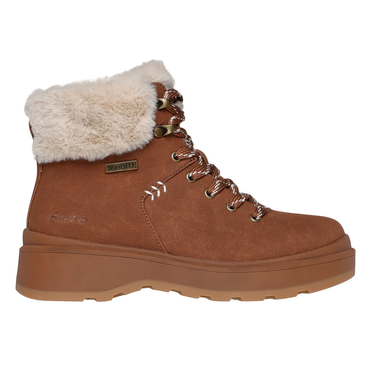 Ghete Casual Damă Skechers 168087 Chestnut