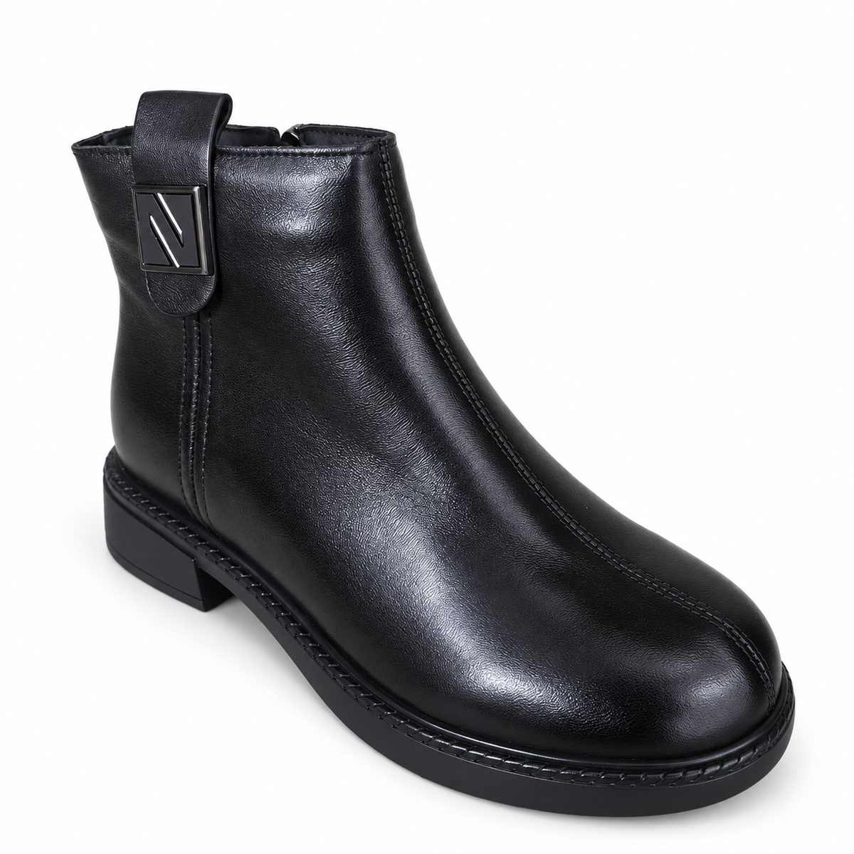 Ghete Casual Damă Formazione 6167325M Negru - vedere 1/4