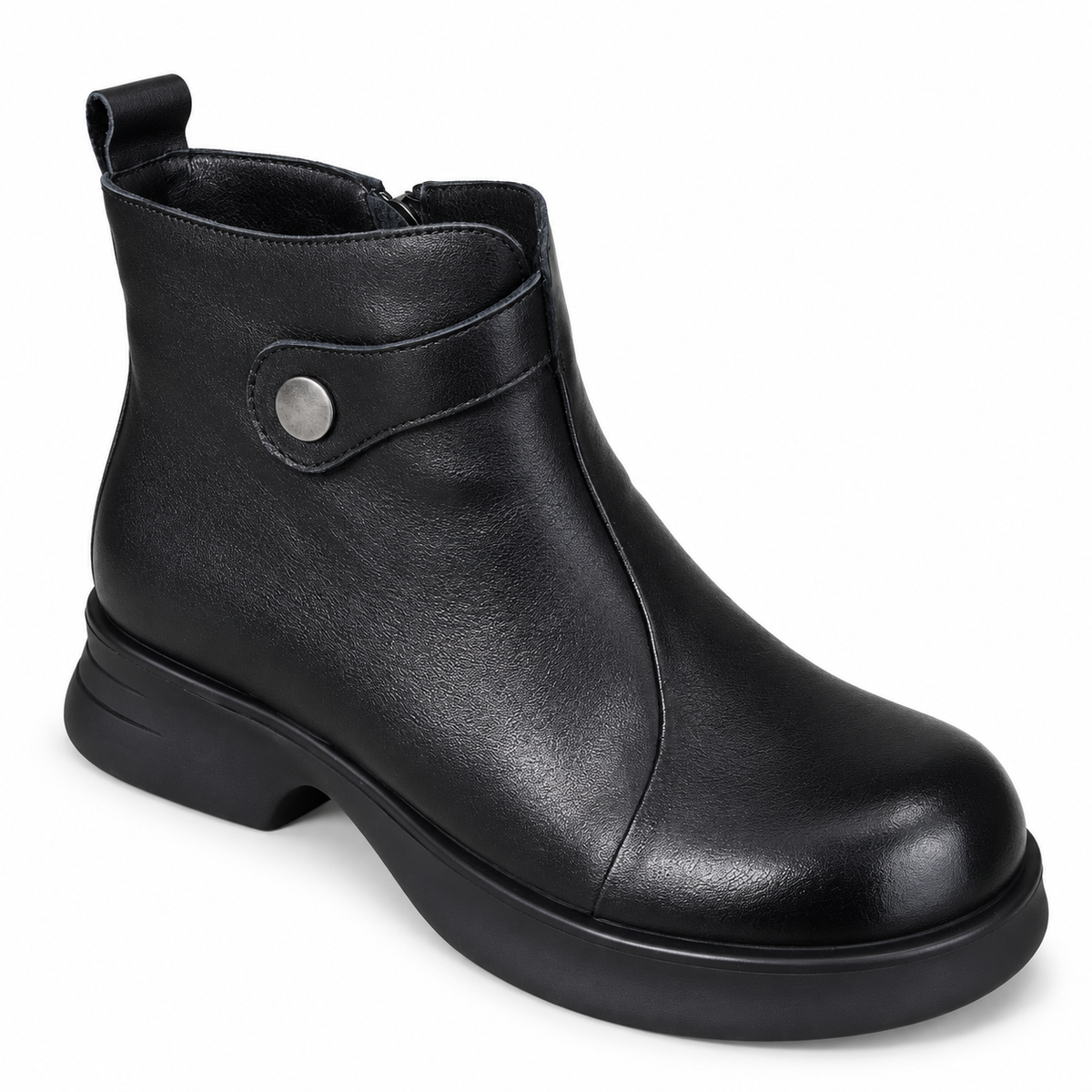 Ghete Casual Damă Franco Gerardo M5216 Negru - vedere 1/4