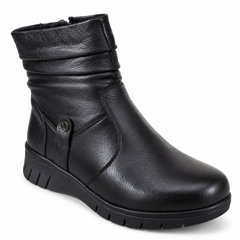 Ghete Casual Damă Caprice 26444-47 022 Negru Nappa