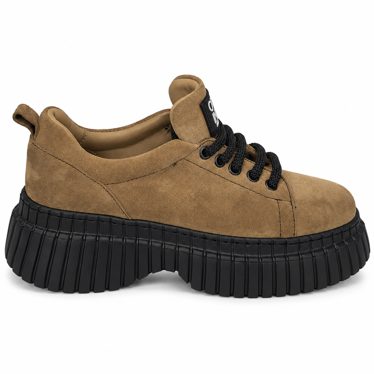 Pantofi Casual Damă Dogati 018 70940 Tutun Velur