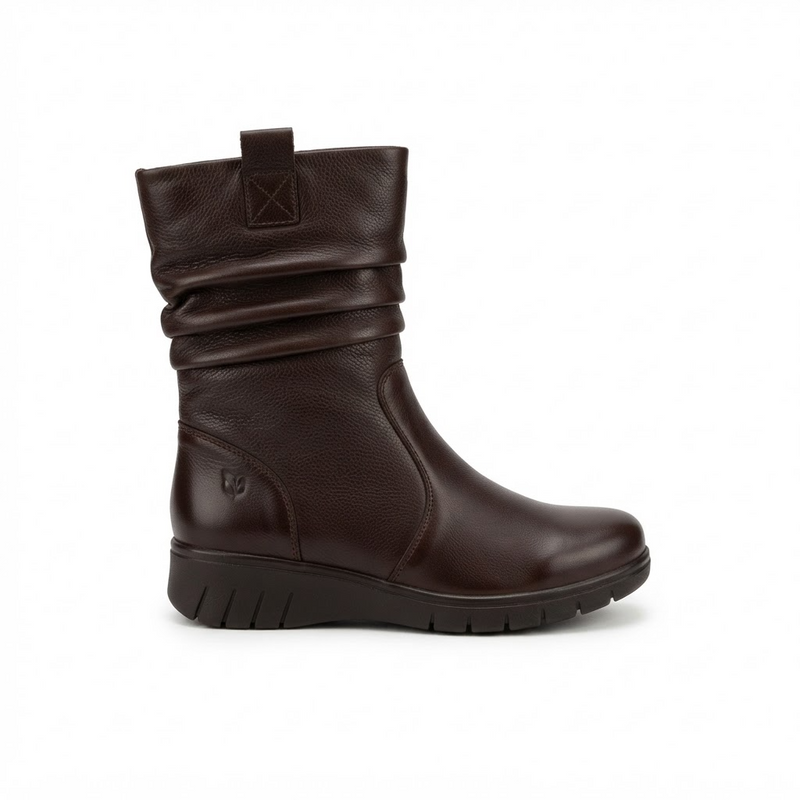 Ghete Casual Damă Caprice 26455-45 337 Maro Închis – Piele Naturală