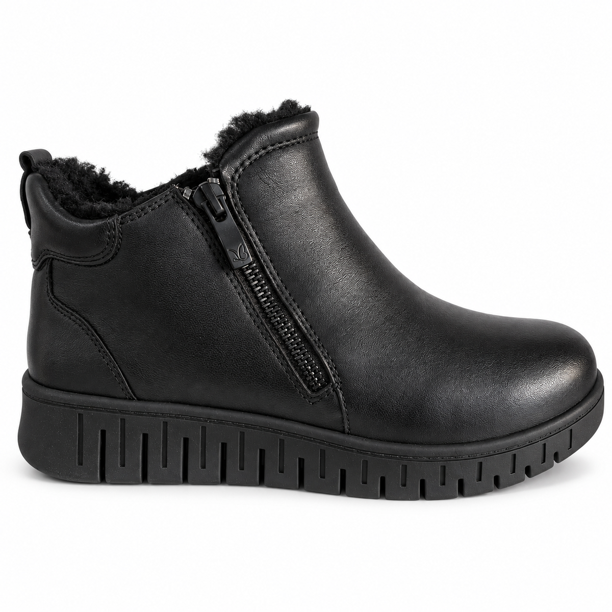 Ghete Casual Damă Caprice 26416-47 022 Negru - vedere 1/12