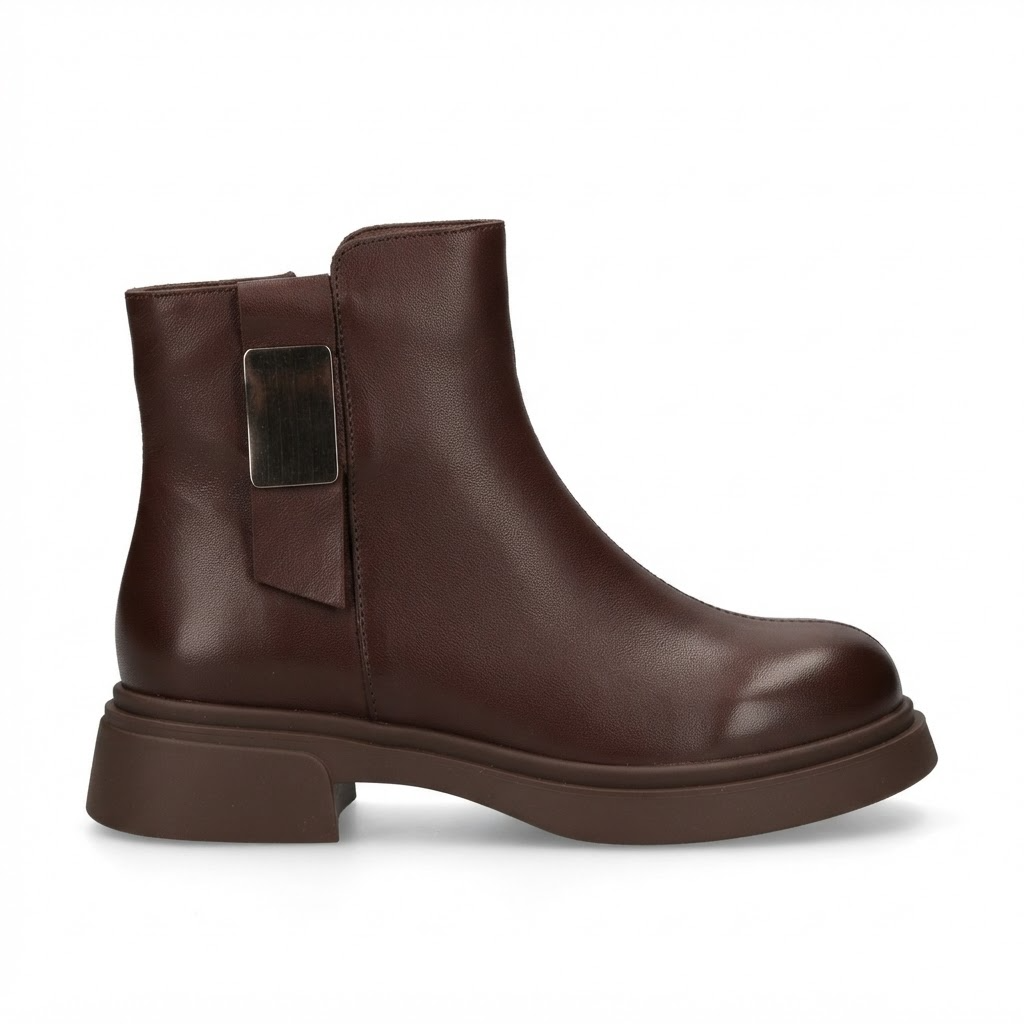 Ghete Casual Damă Formazione M5293 Maro