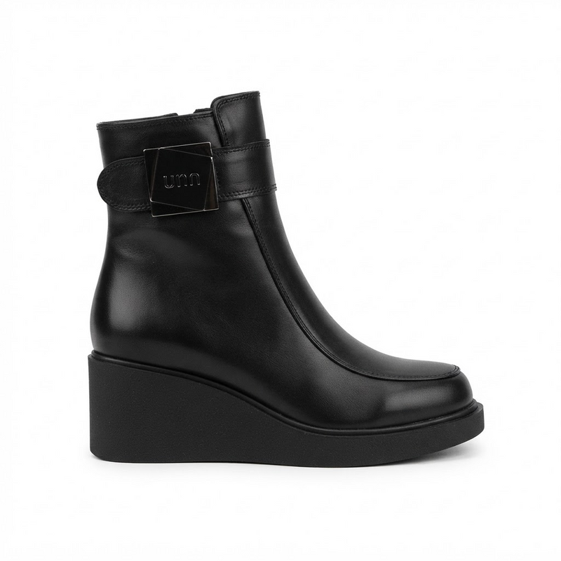 Ghete Casual Damă Dogati 061 27102 Negru – Piele Naturală