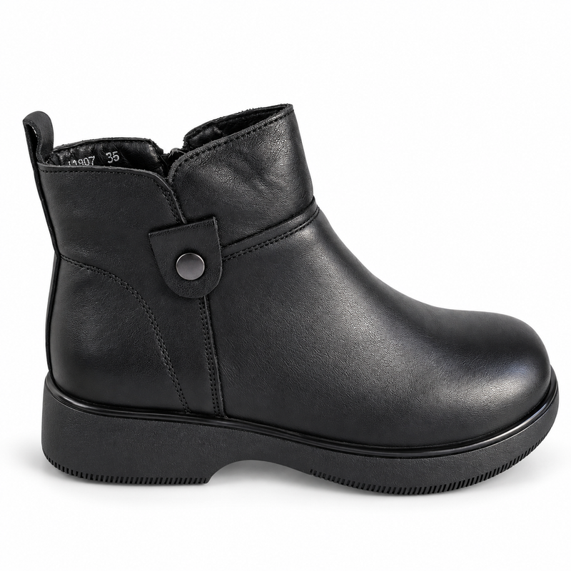 Ghete Casual Damă Formazione A8887 Negru