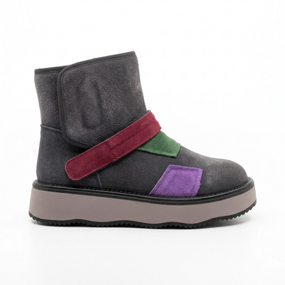 Ghete Casual Damă Franco Gerardo 5563S Gri