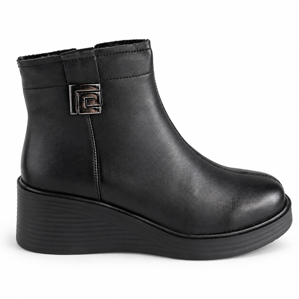 Ghete Casual Damă Pass 990008A Negru
