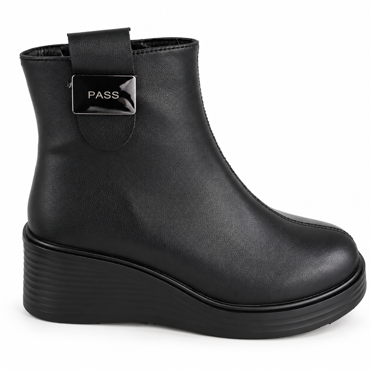 Ghete Casual Damă Pass WB90001A Negru - vedere 1/23