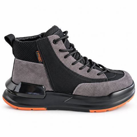 Ghete Casual Bărbați Franco Gerardo 3836 Negru-Gri