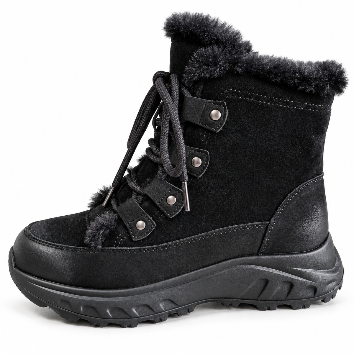 Ghete Casual Damă Franco Gerardo 3602 Negru