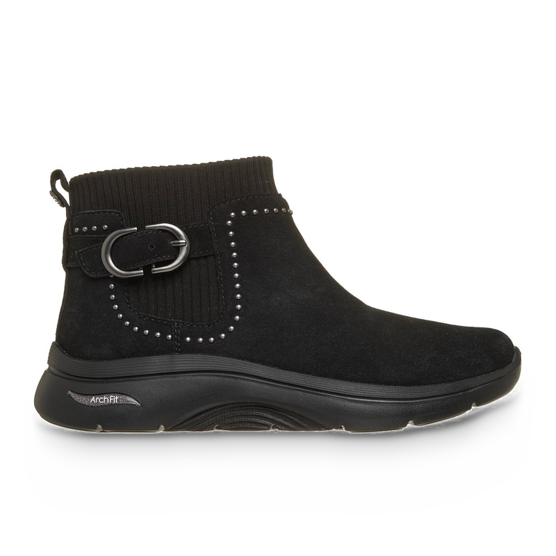 Ghete Casual Damă Skechers 144564 Negru – Piele Ecologică - vedere 1/5