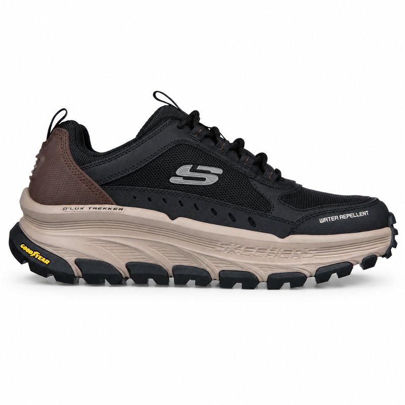Pantofi Sport Bărbați Skechers 237565 Negru/Natural – Piele Ecologică - vedere 1/5