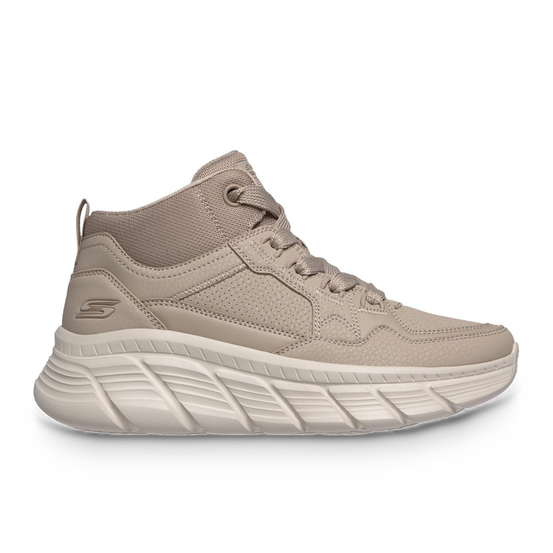 Ghete Sport Damă Skechers 117395 Taupe – Piele Ecologică - vedere 1/5