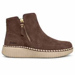 Ghete Casual Damă Skechers 169086 Maro Ciocolatiu – Piele Ecologică