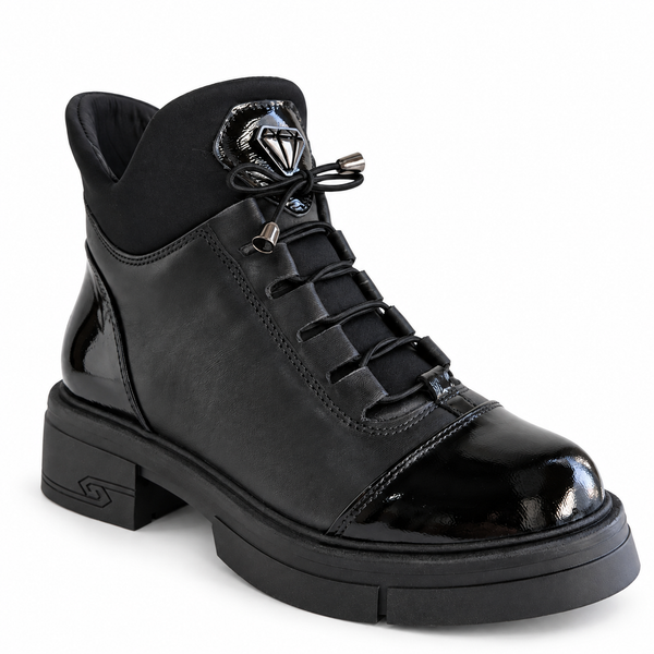 Ghete Casual Damă Dogati 500-1 Negru – vedere 1