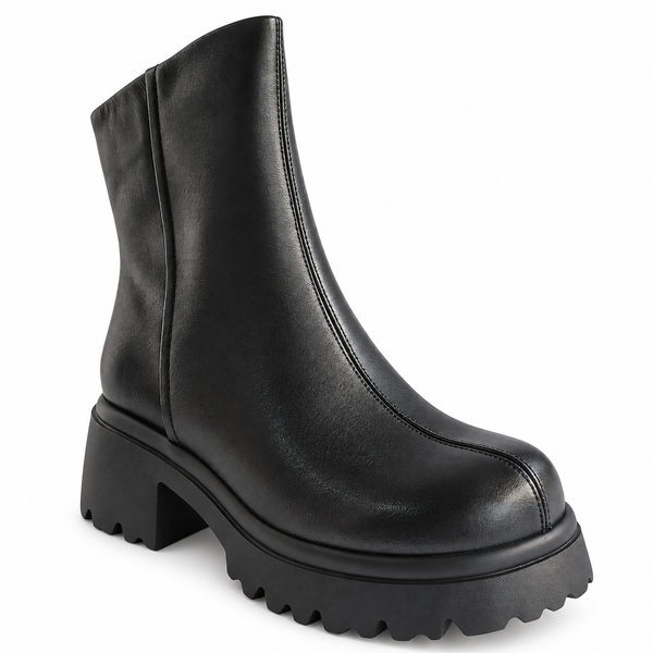 Ghete Casual Damă Franco Gerardo 83125 Negru – vedere 1