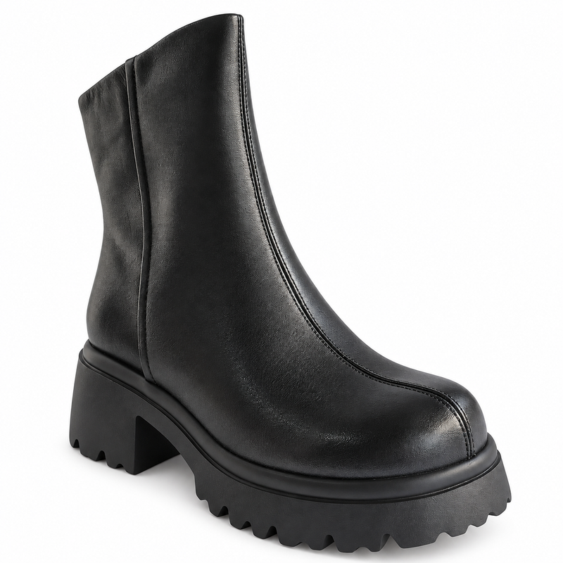 Ghete Casual Damă Franco Gerardo 83125 Negru – vedere 1