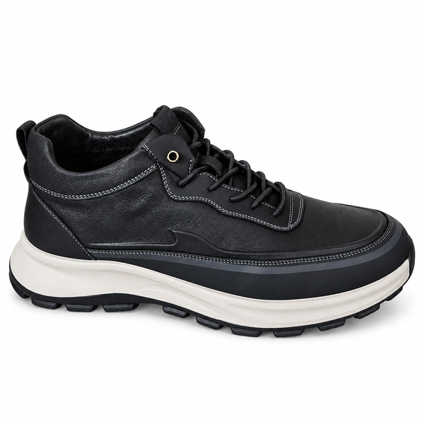 Ghete Casual Bărbați Mels 8081801 Negru – vedere 1