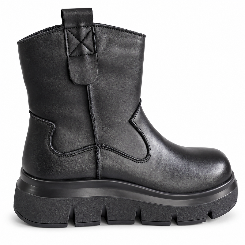 Ghete Casual Damă Franco Gerardo M5232 Negru – vedere 1