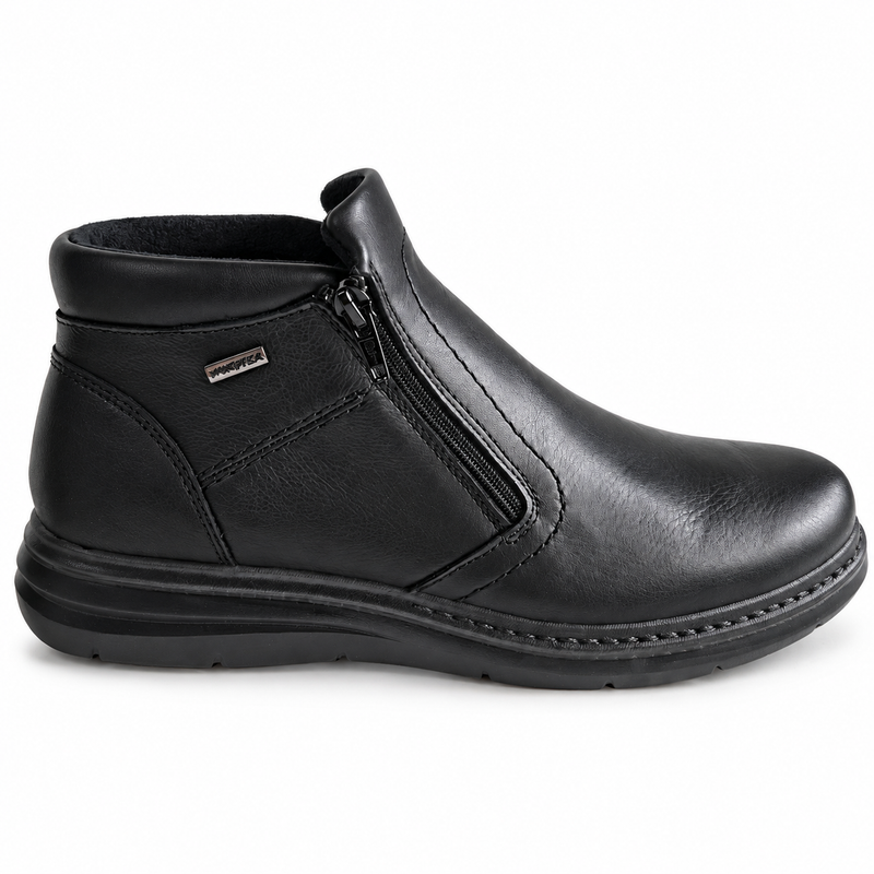 Ghete Casual Bărbați Imac 201488 Negru – Piele Naturală – vedere 1