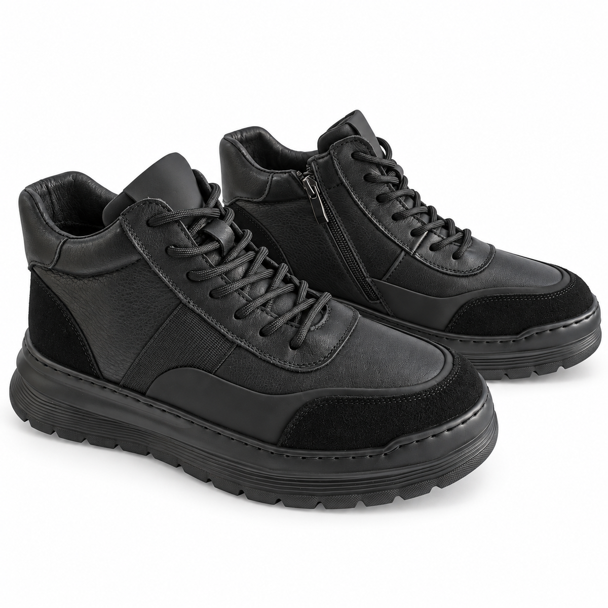 Ghete Casual Bărbați Mels CM611 Negru – vedere 1
