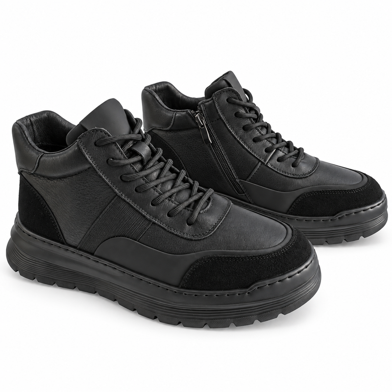 Ghete Casual Bărbați Mels CM611 Negru – vedere 1