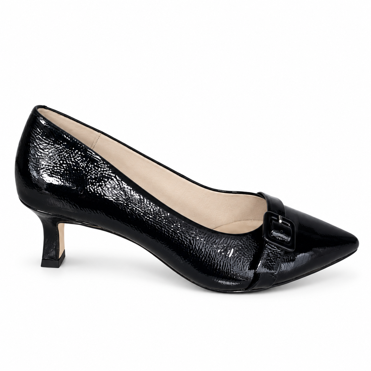 PANTOFI CASUAL DAMA CAPRICE 22402-47 017 Negru lac - vedere 2/5