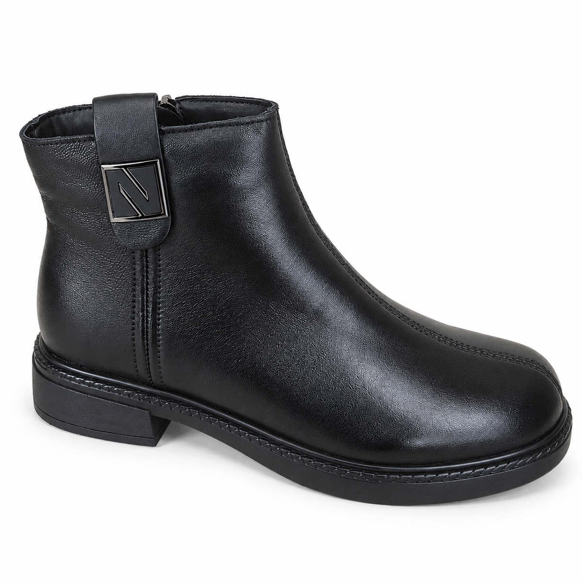 Ghete Casual Damă Formazione 6167325M Negru - vedere 2/4