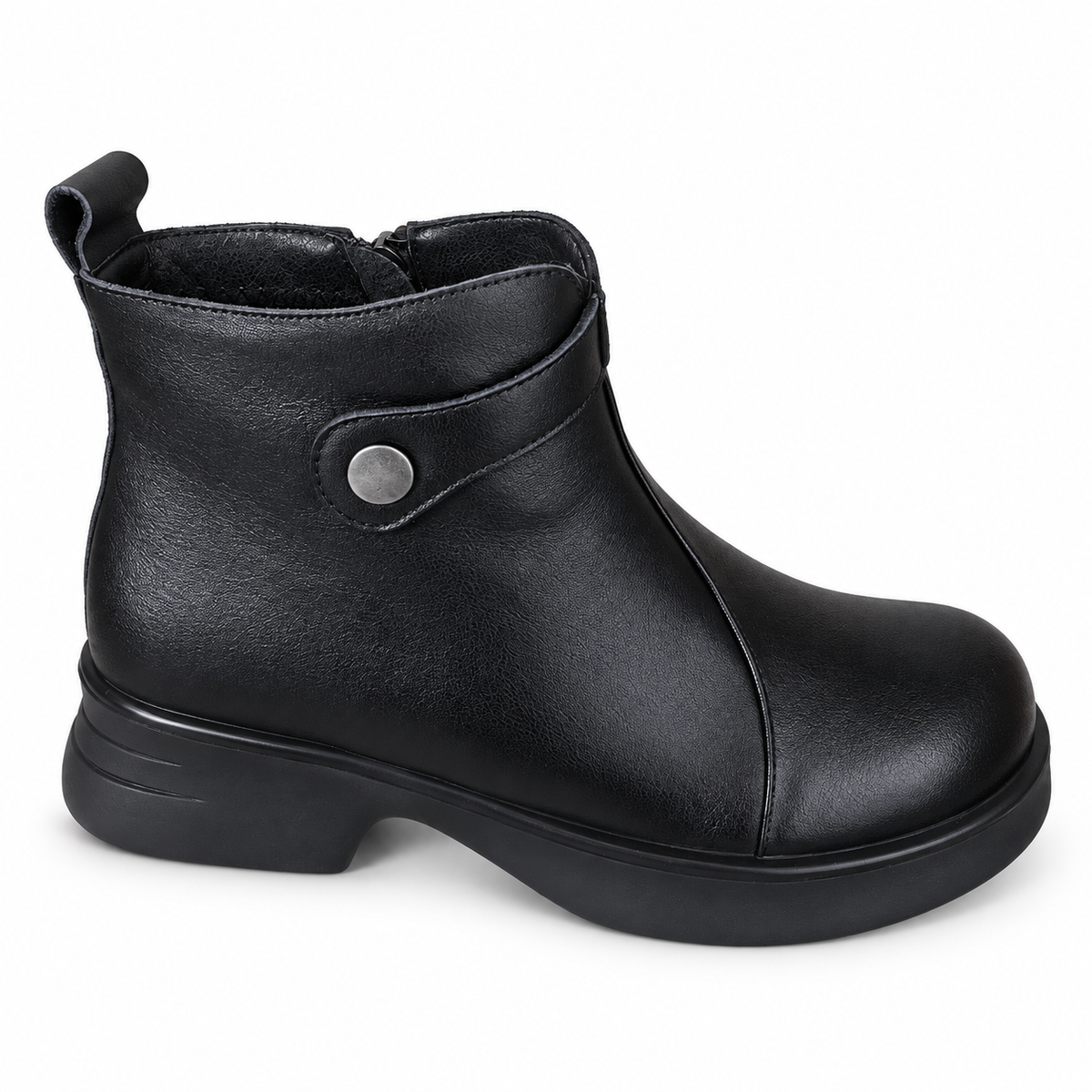 Ghete Casual Damă Franco Gerardo M5216 Negru - vedere 2/4