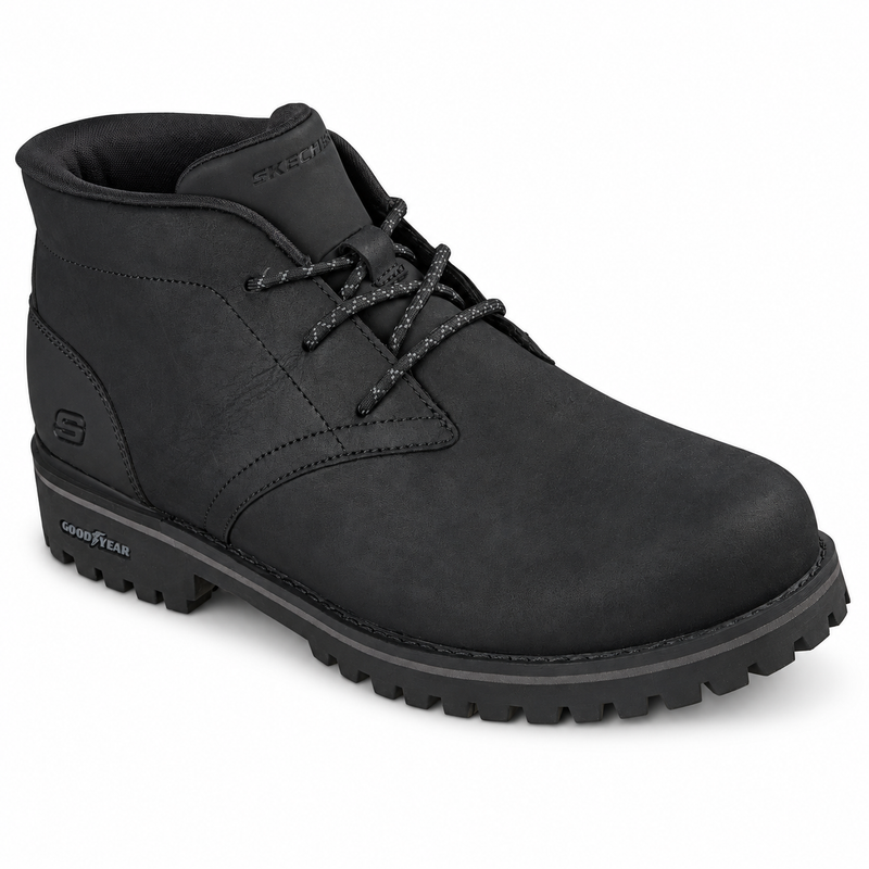 Ghete Casual Bărbați Skechers 205903 Negru - vedere 2/3