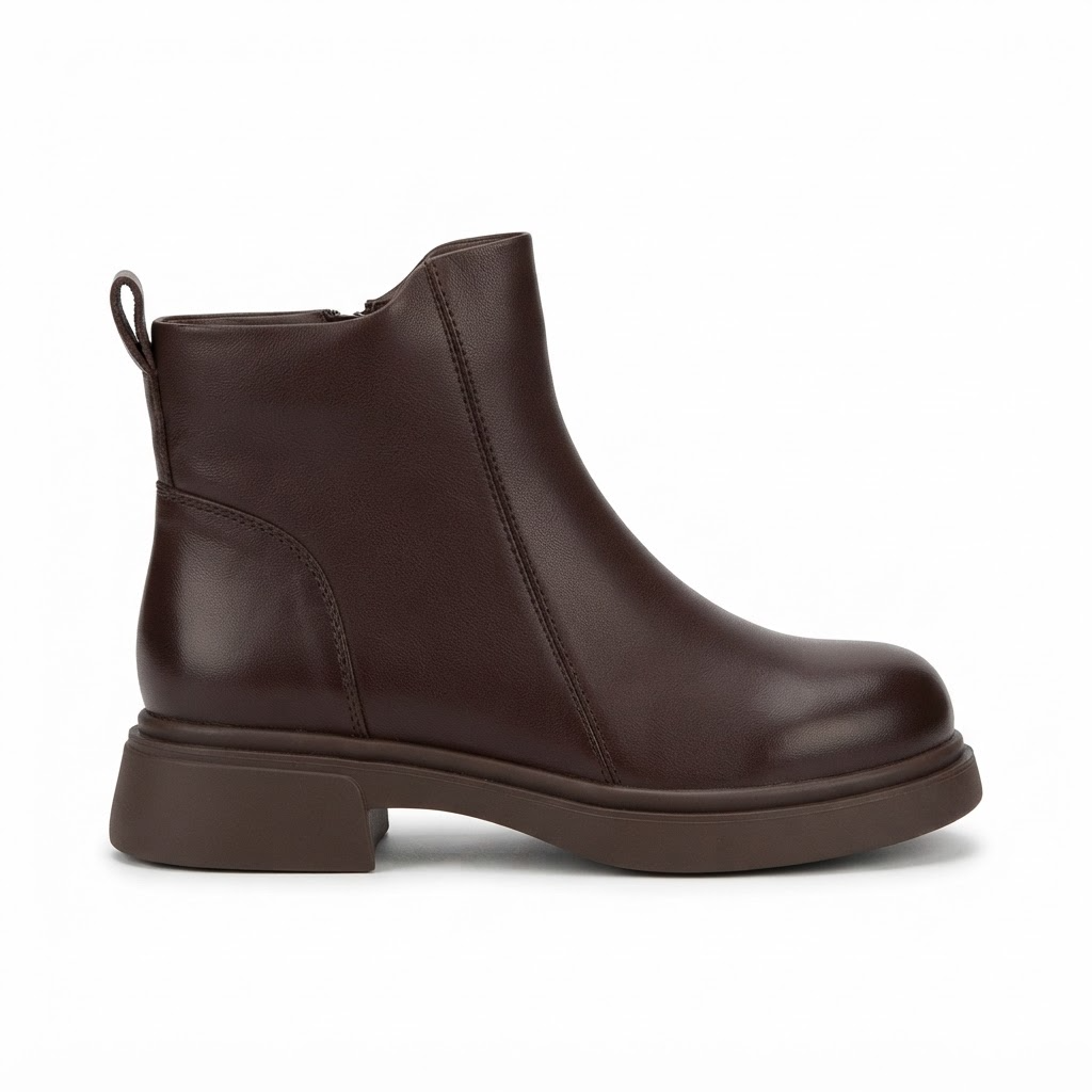 Ghete Casual Damă Formazione M5295 Maro – vedere 1