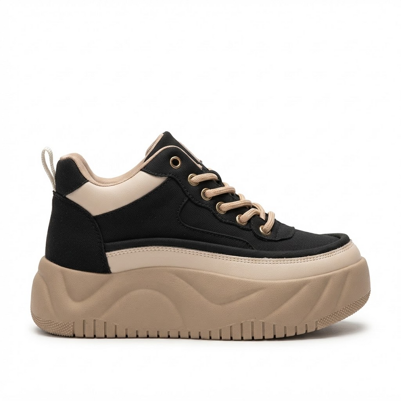 Pantofi Sport Damă Franco Gerardo 77038 Negru – vedere 1
