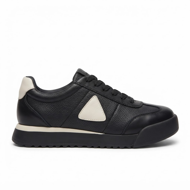 Pantofi Sport Bărbați Franco Gerardo 5327 Negru – Piele Naturală – vedere 1
