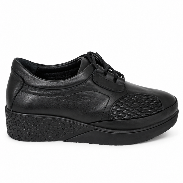Pantofi Casual Damă Dogati 011 YN-2035 Negru – vedere 1