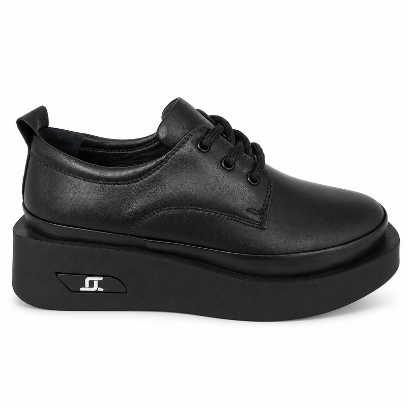 Pantofi Casual Damă Dogati 011 YP-2050 Negru – vedere 1