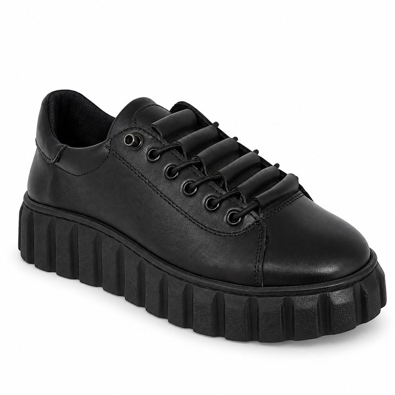 Pantofi Casual Damă Bio Flex 023 AE-026 Negru – vedere 1