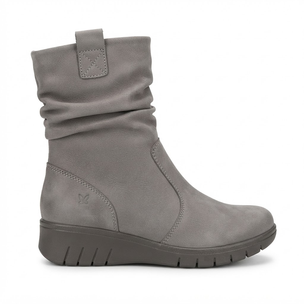 Ghete Casual Damă Caprice 26455-45 334 Taupe Nubuc – Piele Naturală – vedere 1