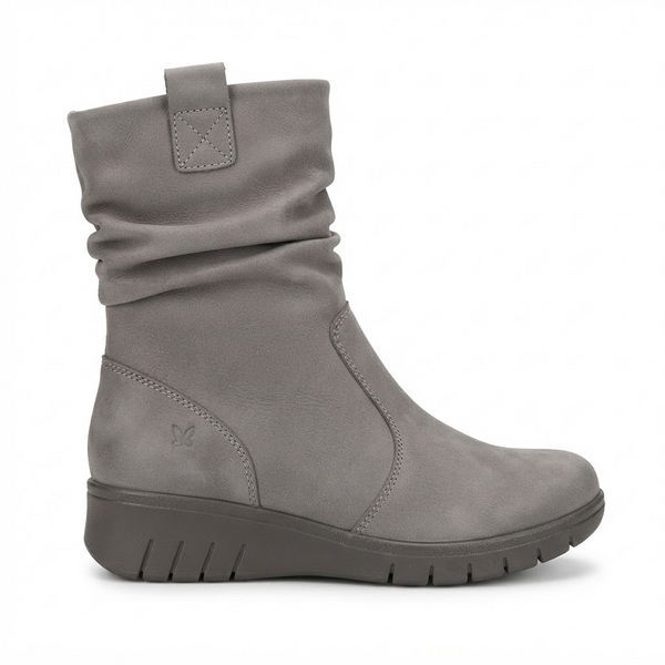 Ghete Casual Damă Caprice 26455-45 334 Taupe Nubuc – Piele Naturală – vedere 1