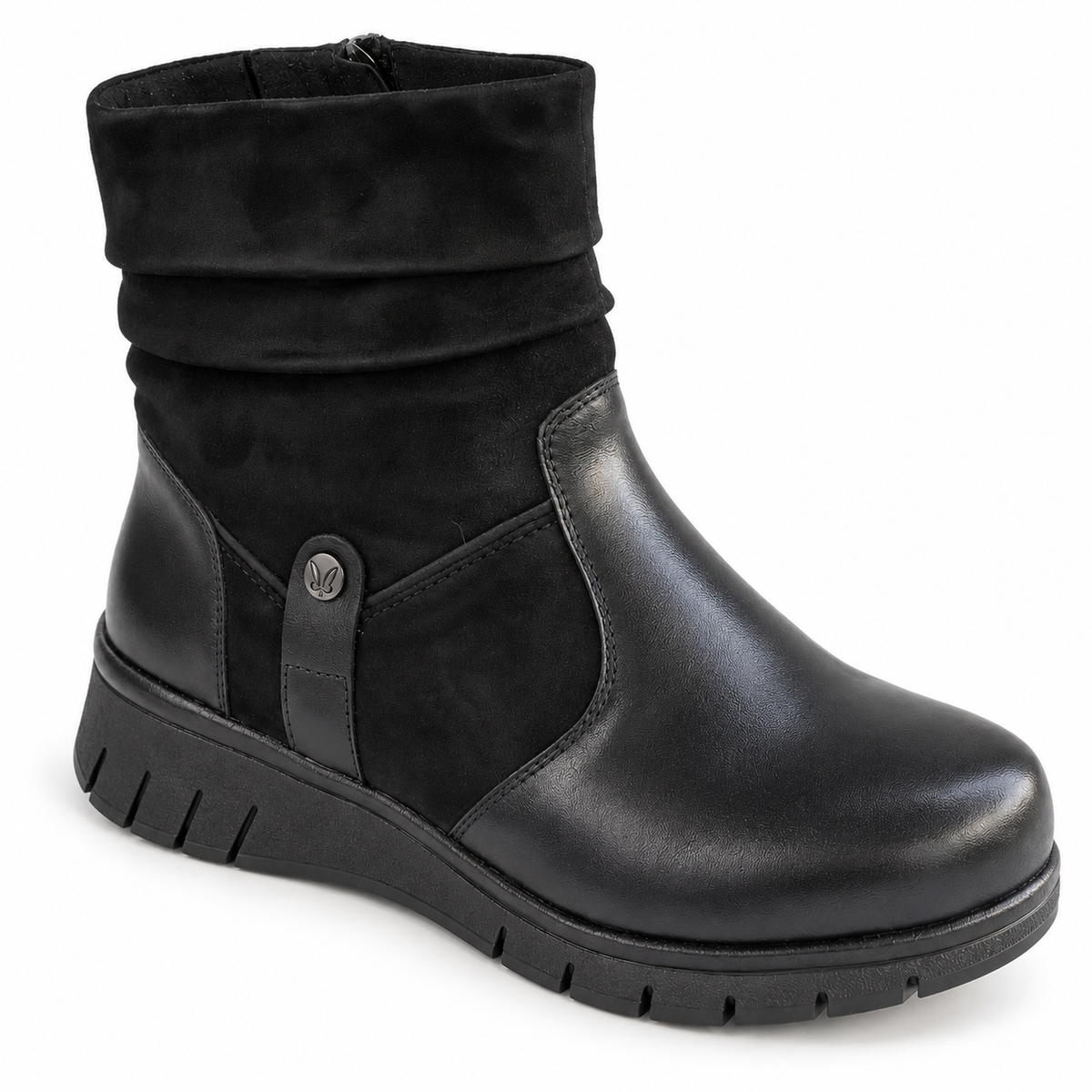 Ghete Casual Damă Caprice 26444-47 019 Negru – vedere 1