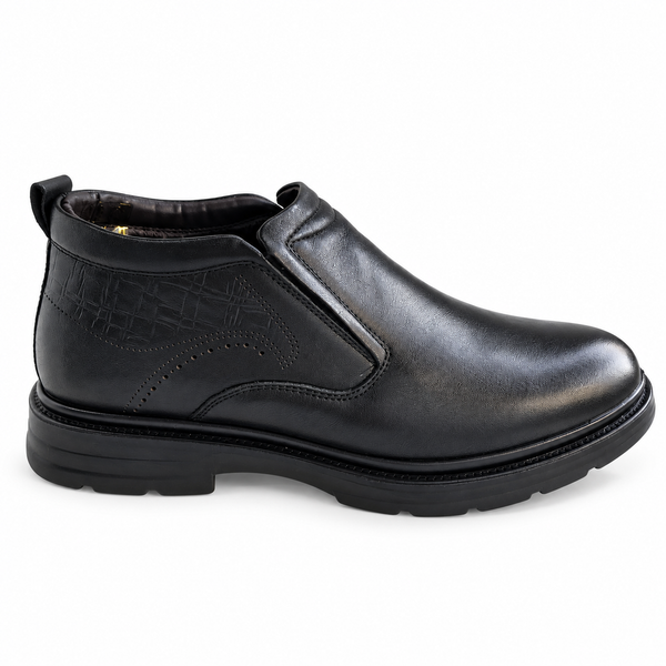 Ghete Casual Bărbați Mels 91878-F Negru – vedere 1