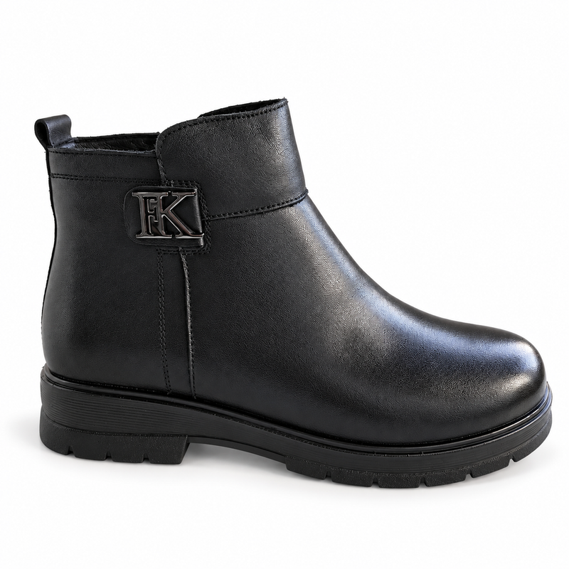 Ghete Casual Damă Formazione M776 Negru – vedere 1